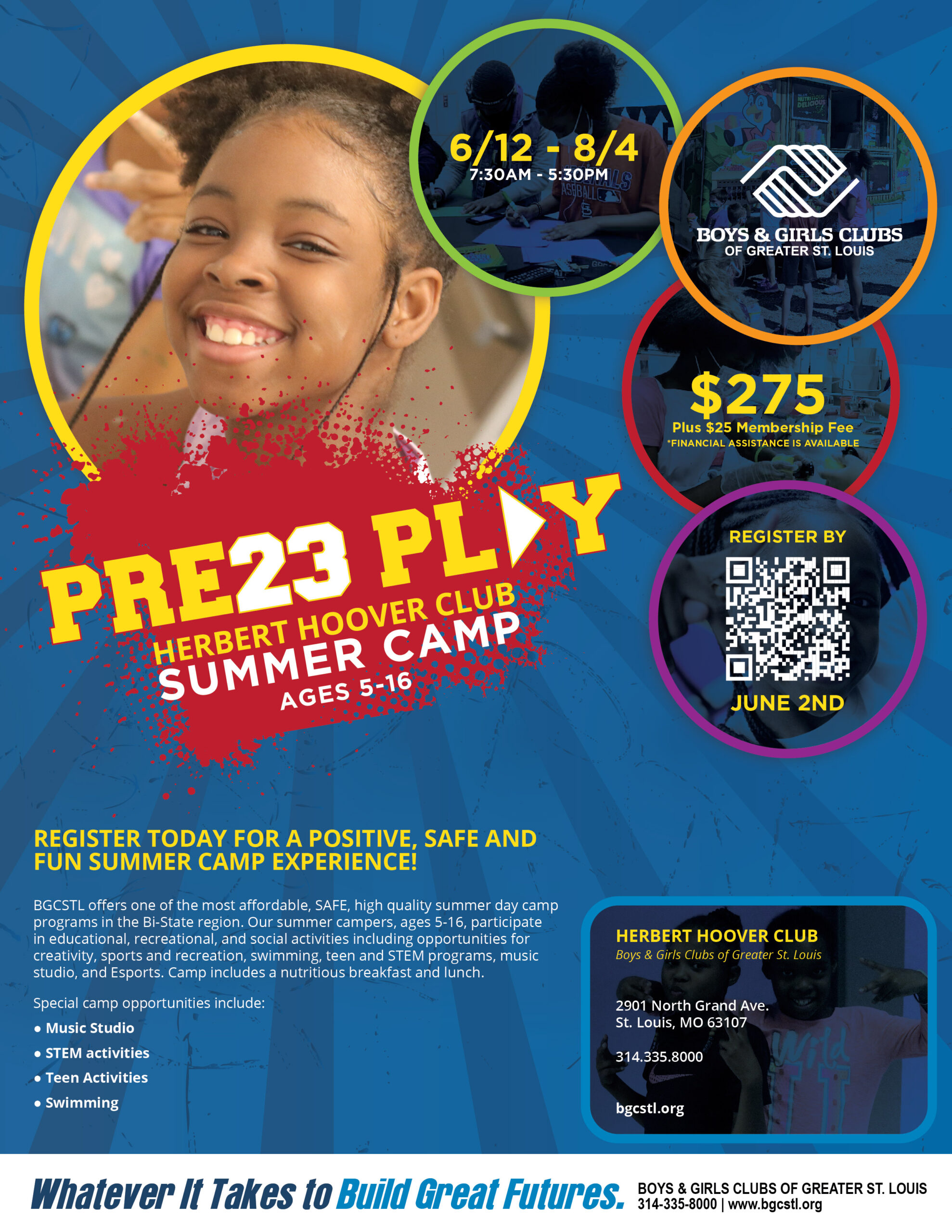 Summer Camp Boys & Girls Clubs of Greater St. Louis